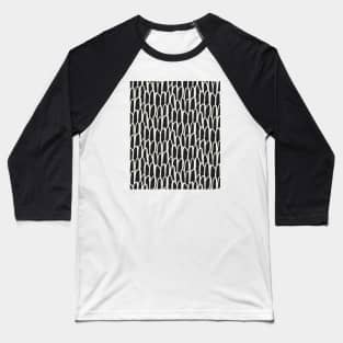 Mud cloth geoblack Baseball T-Shirt